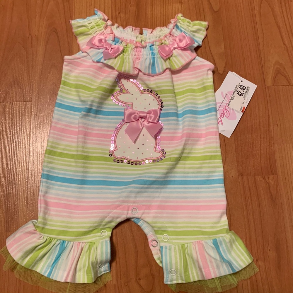 New Baby Girl Romper